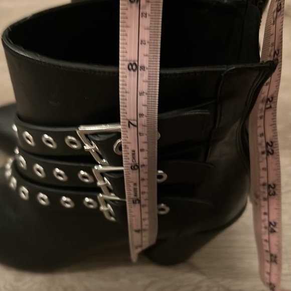 Shelly of London Goth ankle high boots US size 10 EUR 40 - Picture 8 of 8